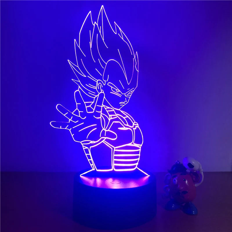Lampe LED Dragon Ball : Vegeta