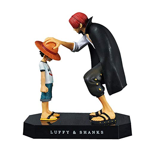 Figurine One Piece : Luffy & Shanks