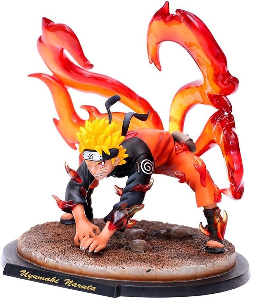 Figurine Naruto : Naruto Uzumaki 4 Queues