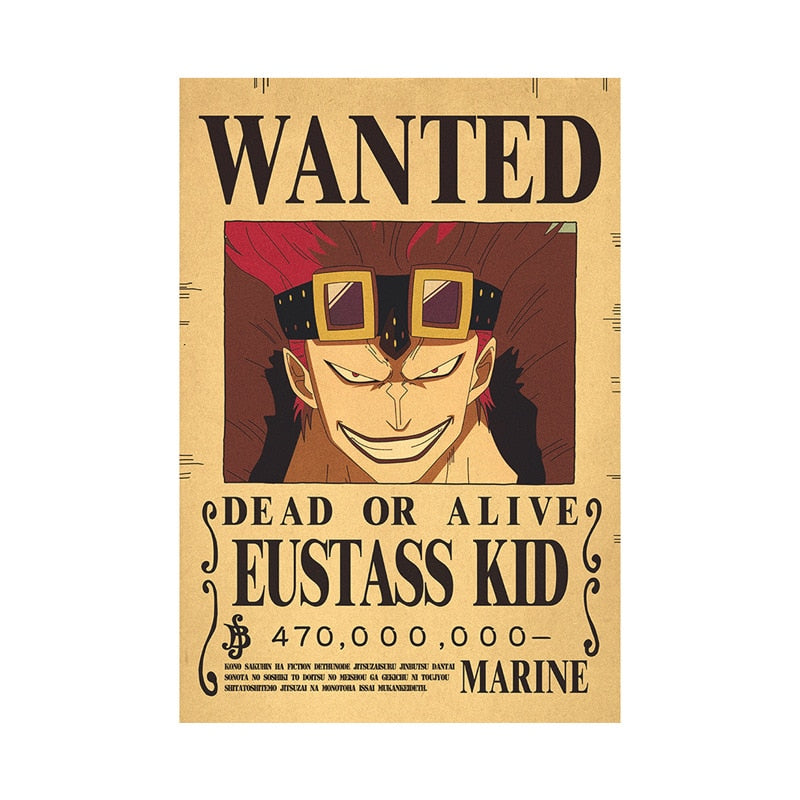 Poster One Piece : Prime Eustass Kid